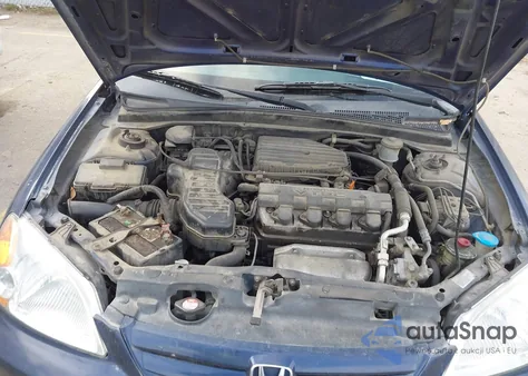 2003 Honda Civic Ex из США, поврежденный, VIN 2HGES26773H621754